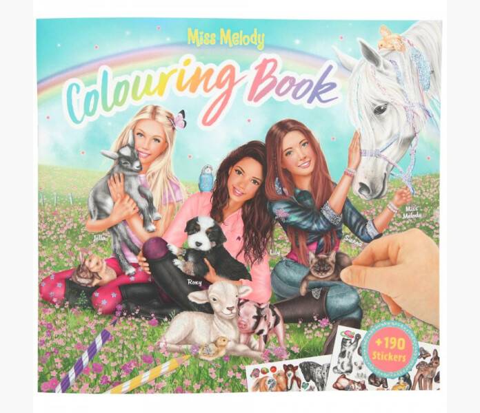 Miss melody malarbok 2 image