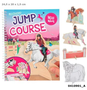 Miss melody jump course pysselbok kuva