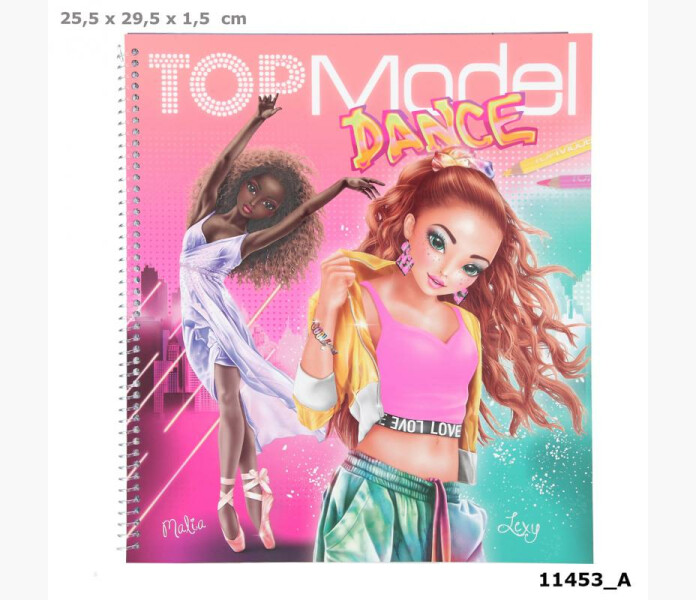 Top model dance designbok image