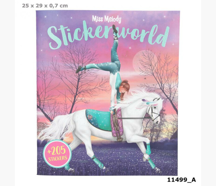 Miss melody stickerworld image