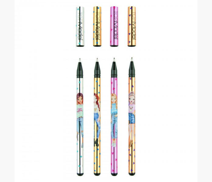 Top model gelpennor gold metallic 1 image