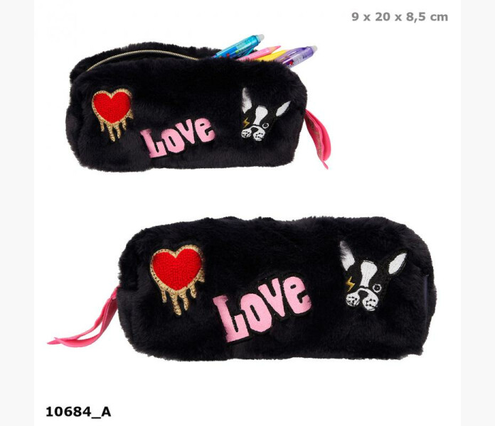 TopModel fluffigt penfodral dog kuva