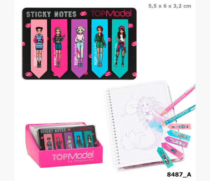 TopModel sticky notes kuva