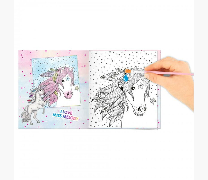 Miss Melody Vattenfarglaggningsbok 1 v2 kuva