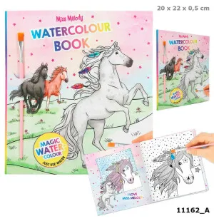 Miss Melody Vattenfärgläggningsbok kuva