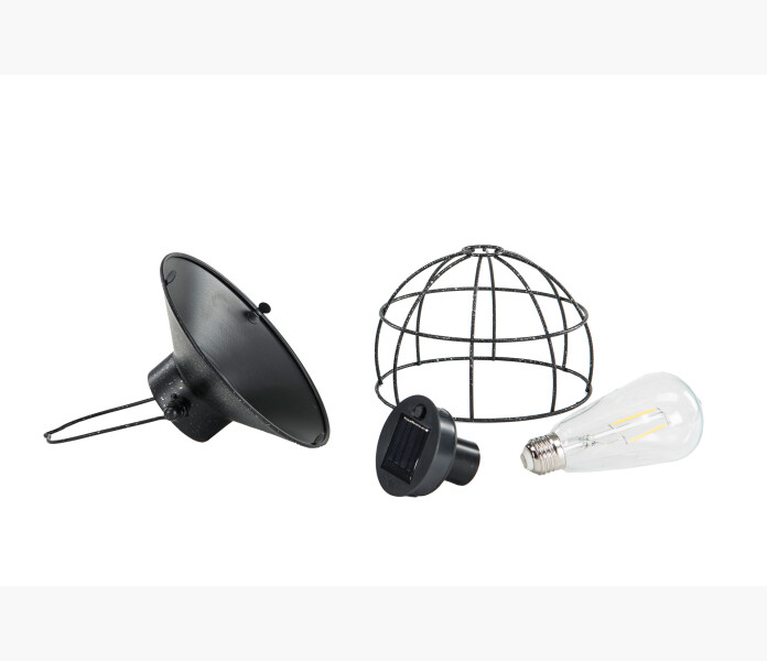 Lampa Solcell Led Pinne Rund Svart Ant.18x60cm 2 image
