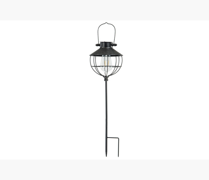 Lampa Solcell Led Pinne Rund Svart Ant.18x60cm image