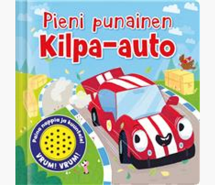 Pieni punainen kilpa auto kuva