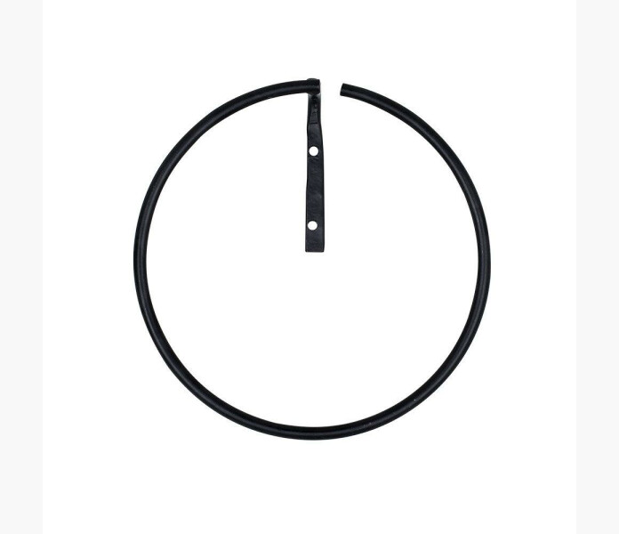 Stromshaga Handdukshangare Rund Smide Svart image