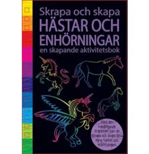 Skrapa och skapa: Hästar och enhörningar en skapa kuva