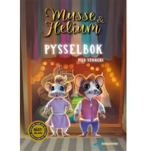 Musse & Helium Pysselbok: med stickers kuva