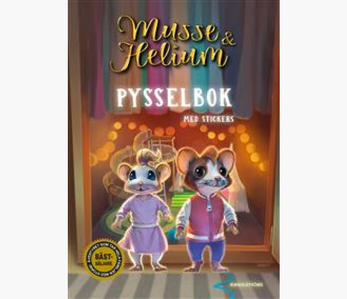 Musse Helium Pysselbok med stickers kuva