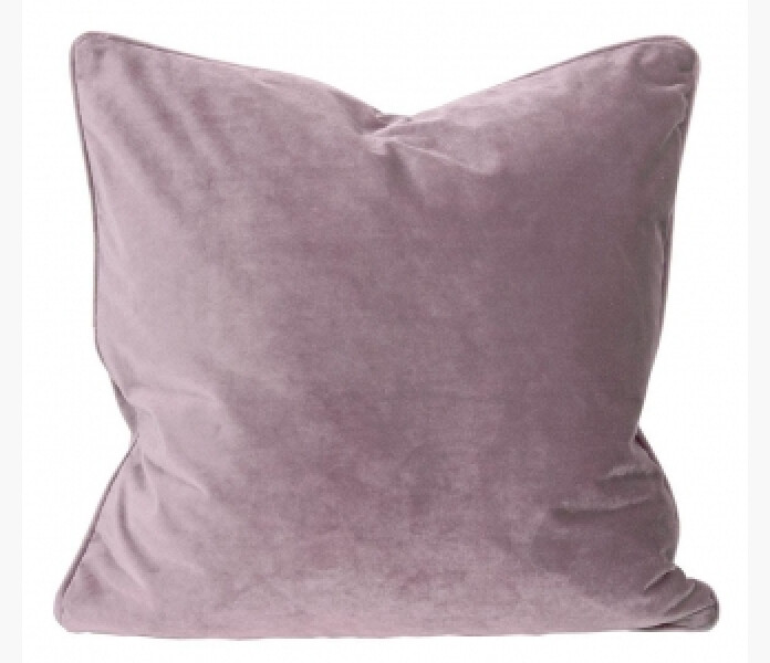 Svanefors Kuddfodral Elise sammet 45x45cm Rosa kuva
