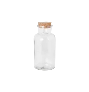 Glasburk med lock liten kuva