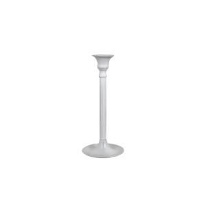 Ljusstake Heda antik vit rak image