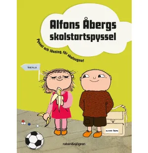 Alfons Åberg skolstartspyssel kuva