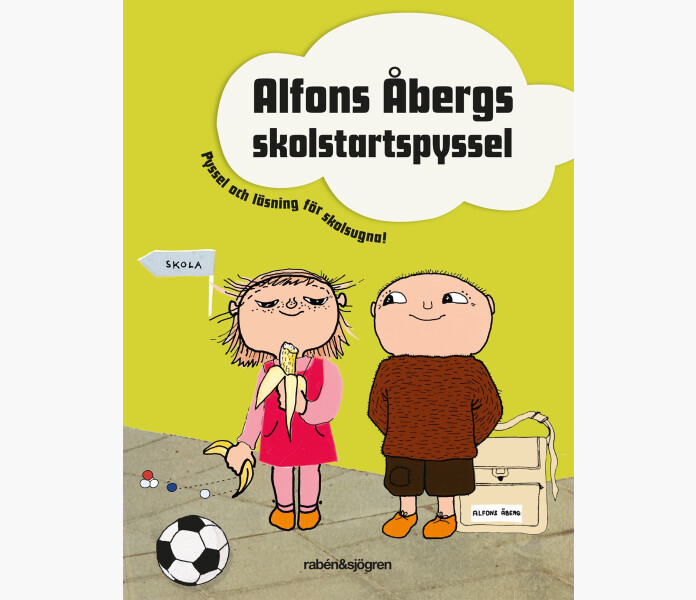 Alfons Abergs skolstartspyssel image